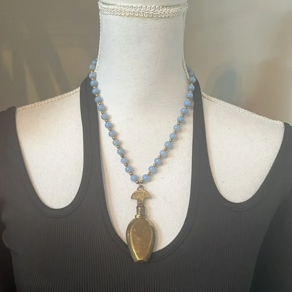 VINTAGE NECKLACE COLOGNE STORAGE - Picture 5 of 9